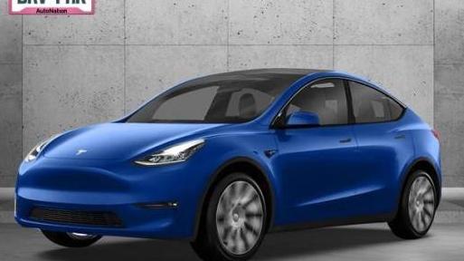 TESLA MODEL Y 2021 5YJYGDED2MF121878 image